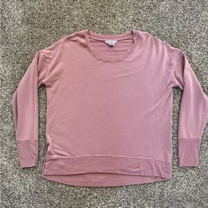 Athleta Dusty Rose Long Sleeve Top